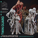 Twin Guard - 4 Models - The Mists of Change - PRESUPPORTED - 32mm scale