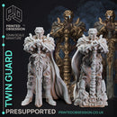 Twin Guard - 4 Models - The Mists of Change - PRESUPPORTED - 32mm scale