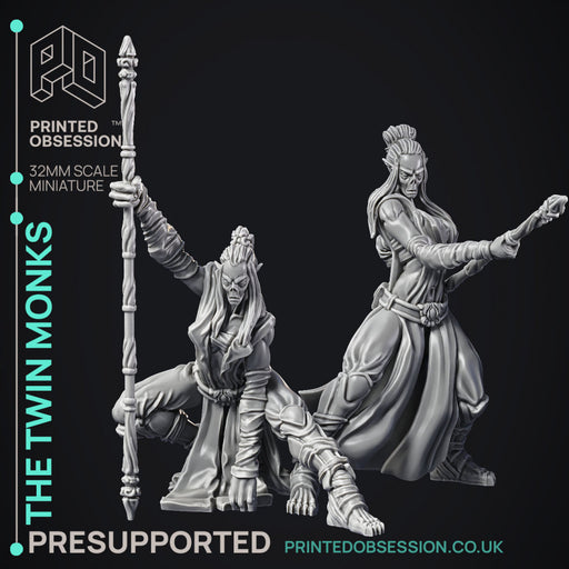 The Twins - Gyth - PRE SUPPORTED - D&D 32mm - Only-Games