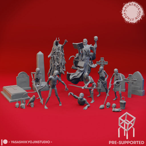 Wrath of the Lich Bundle - Tabletop Miniatures (Pre-Supported) - Only-Games
