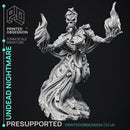 Undead Nightmare & Basalisk - 2 Models - Were Folk -  PRESUPPORTED - Illustrated and Stats - 32mm scale