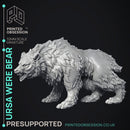 Ursa & Bear - Viking - 2 Models - Were Folk -  PRESUPPORTED - Illustrated and Stats - 32mm scale