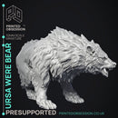 Ursa & Bear - Viking - 2 Models - Were Folk -  PRESUPPORTED - Illustrated and Stats - 32mm scale