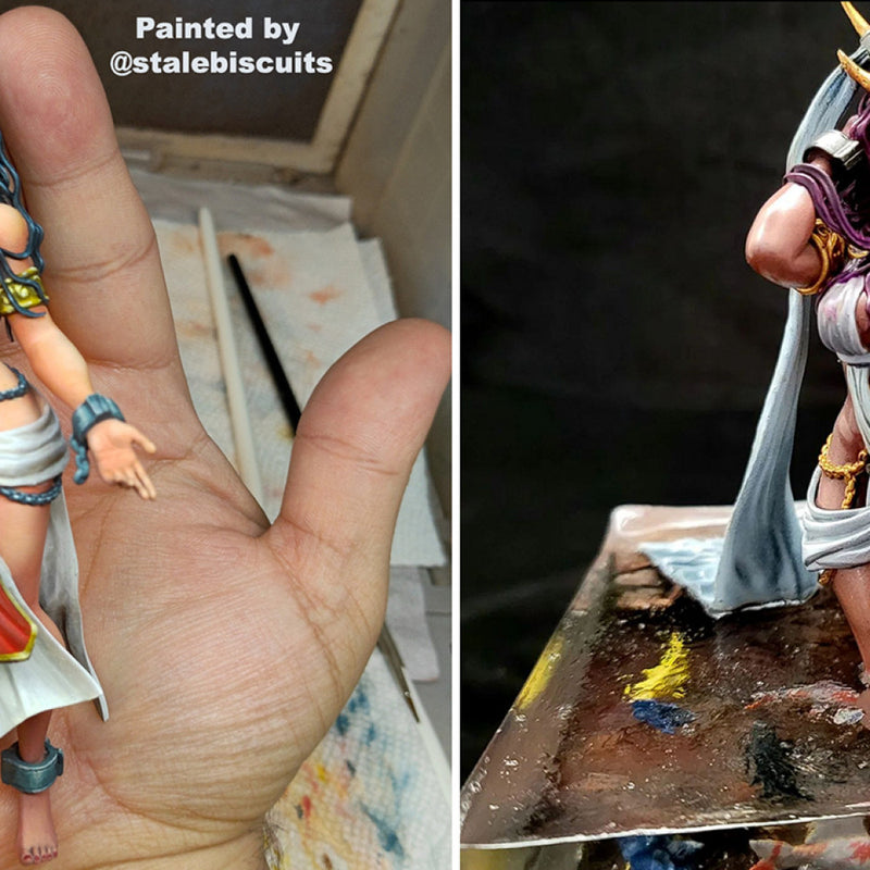 Lady Shura Pin Up - 75 and 120mm - STL only - Only-Games