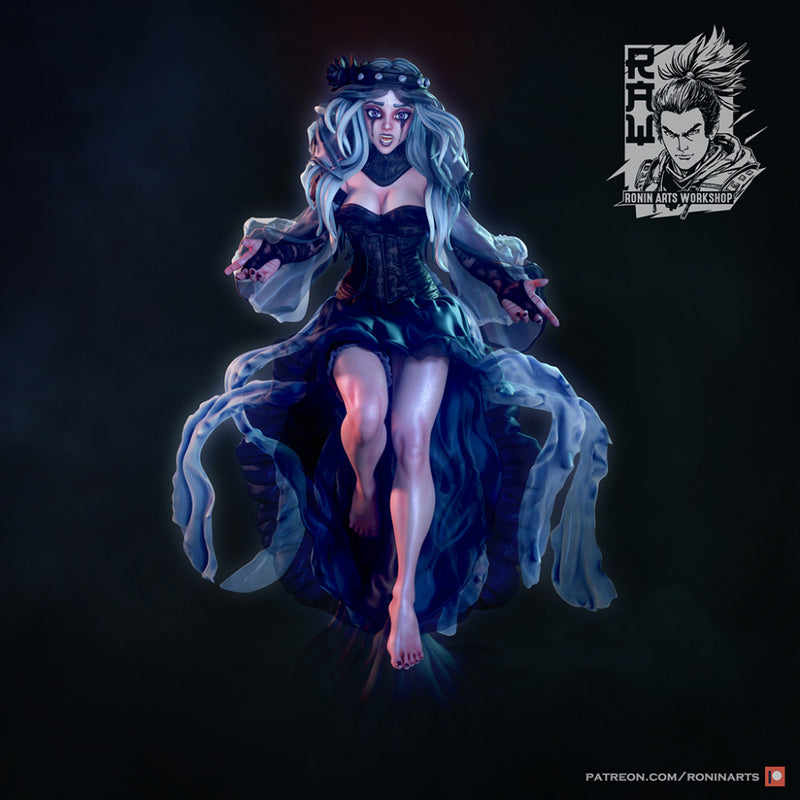 Valeria and Marina - Double Sided Figure of "La llorona" - STL only - Only-Games