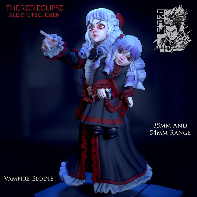 Vampire Elodie - STL only - Only-Games
