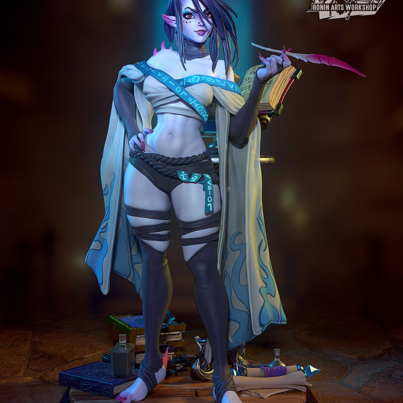 Violet (Pose 2) - 75mm and 120mm - STL only - Only-Games