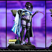 Violet (Pose 2) - 75mm and 120mm - STL only - Only-Games