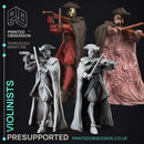 Violinists - Lady of Pox - PRESUPPORTED - 32mm scale