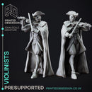Violinists - Lady of Pox - PRESUPPORTED - 32mm scale