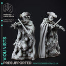 Violinists - Lady of Pox - PRESUPPORTED - 32mm scale