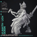 Vlaakith - Lich Queen - Gyth - PRE SUPPORTED - D&D 32mm