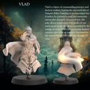 Vampire Elder Vlad - Vampire Lord Ancient Vampire Elder– Undead Sorcerer - 32mm - Heroic scale