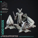 Void Hunter Enviroment - Eggs & Victims - Creatures from behind the veil - PRESUPPORTED - 32mm Scale