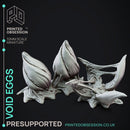 Void Hunter Enviroment - Eggs & Victims - Creatures from behind the veil - PRESUPPORTED - 32mm Scale