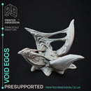Void Hunter Enviroment - Eggs & Victims - Creatures from behind the veil - PRESUPPORTED - 32mm Scale