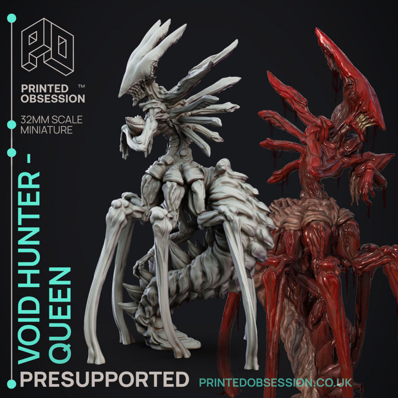 Void Queen - Creature from Behind the veil - PRESUPPORTED - 32mm scale