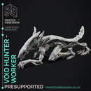 Void Hunter Workers - 5 Models - Creatures from behind the veil - PRESUPPORTED - 32mm Scale.