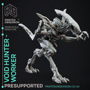 Void Hunter Workers - 5 Models - Creatures from behind the veil - PRESUPPORTED - 32mm Scale.