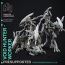Void Hunter Workers - 5 Models - Creatures from behind the veil - PRESUPPORTED - 32mm Scale.
