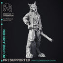 Volpine Archon - Fox Trickster - PRESUPPORTED - Heaven Hath No Fury - 32mm scale