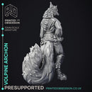 Volpine Archon - Fox Trickster - PRESUPPORTED - Heaven Hath No Fury - 32mm scale