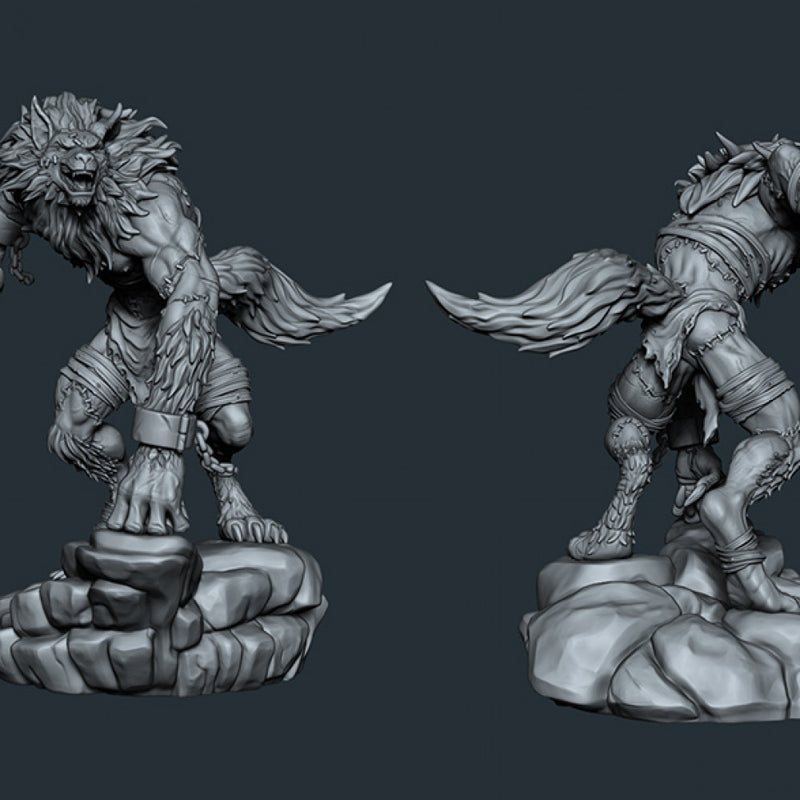 Vulko - The Patchwork Werewolf - STL only - Only-Games