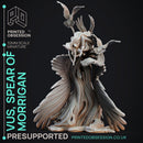 Vus - Spear Maiden to Morrigan - PRESUPPORTED - 32mm Scale - D&D