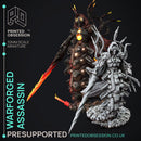 Warforged - Assassin - Foundlings - PRESUPPORTED - 32mm scale