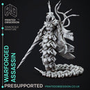 Warforged - Assassin - Foundlings - PRESUPPORTED - 32mm scale
