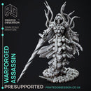 Warforged - Assassin - Foundlings - PRESUPPORTED - 32mm scale