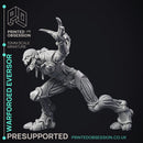 Warforged Assassin Clan - 5 Miniatures - PRESUPPROTED - 32mm Scale