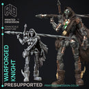 Warforged - Knight - Foundlings - PRESUPPORTED - 32mm scale