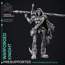 Warforged - Knight - Foundlings - PRESUPPORTED - 32mm scale