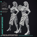 Mimic Warforged - 2 Models - Assassin Clan - PRESUPPORTED - 32 mm scale