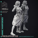 Mimic Warforged - 2 Models - Assassin Clan - PRESUPPORTED - 32 mm scale
