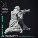 Sniper Warforged - Assassin Clan - PRESUPPORTED - 32 mm scale