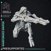 Sniper Warforged - Assassin Clan - PRESUPPORTED - 32 mm scale - Only-Games