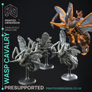 Bee Invasion - 14 monsters including a bee Dragon - PRESUPPRTED - 32mm Scale
