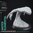 4 Elemental Pack - PRESUPPORTED - 32mm scale - D&D