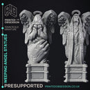 Weeping Angel Statues - Scenery - PRESUPPORTED - heaven hath no fury - 32 mm scale