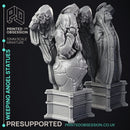Weeping Angel Statues - Scenery - PRESUPPORTED - heaven hath no fury - 32 mm scale