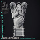 Weeping Angel Statues - Scenery - PRESUPPORTED - heaven hath no fury - 32 mm scale