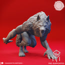 Werewolf Pack - Tabletop Miniatures (Pre-Supported)