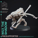 Wily The shadow - Theif of Kurtulmak - PRESUPPORTED - 32mm scale