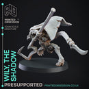 Wily The shadow - Theif of Kurtulmak - PRESUPPORTED - 32mm scale