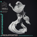Witch of Ravenshold - Evil Magic User - Pre-Support - 32mm scale - D&D