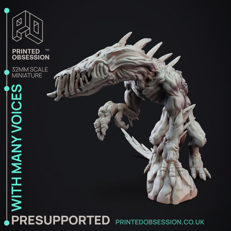With Many Voices (3 Models) - SCP "The D&D Incursion - PRESUPPORTED - 32mm Scale
