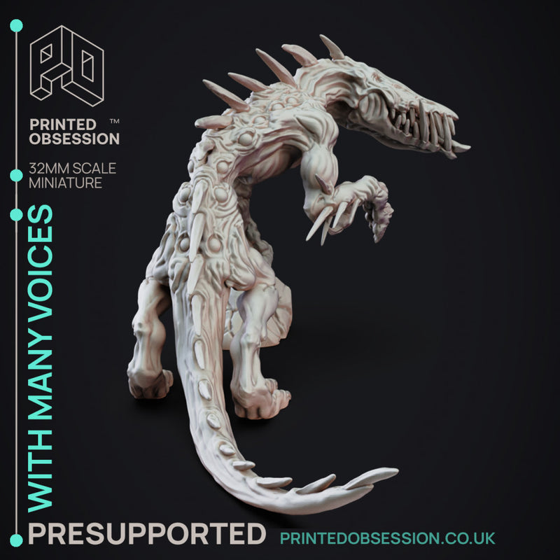 With Many Voices (3 Models) - SCP "The D&D Incursion - PRESUPPORTED - 32mm Scale