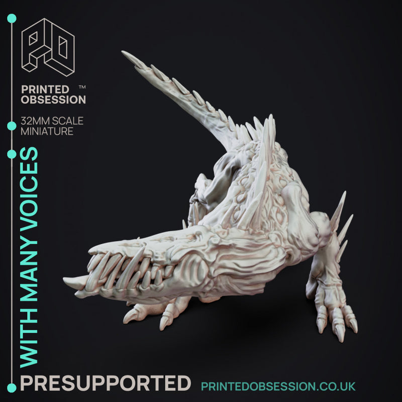 With Many Voices (3 Models) - SCP "The D&D Incursion - PRESUPPORTED - 32mm Scale